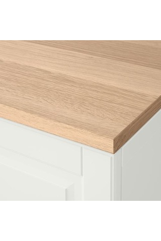 Ikea Bestå Üst Panel, Meşe Kaplama, 120x42 Cm