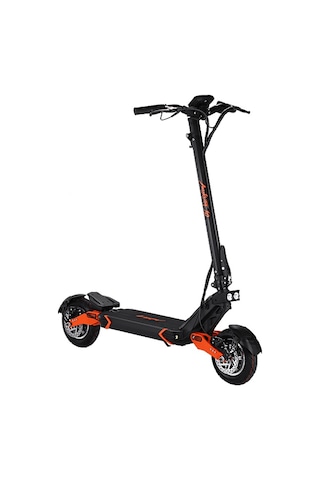 Mukuta 10 1000 W 80 Km Menzil Elektrikli Scooter Siyah Siyah