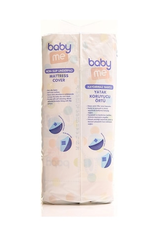 Baby Me Kaydırmaz Bantlı Yatak Koruyucu Örtü 20 Adet 60 x 90 CM