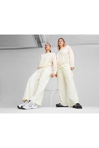 Puma Classics Ribbed Relaxed Pant Kadın Günlük Eşofman Altı 62426866 Krem 62426866 Krem