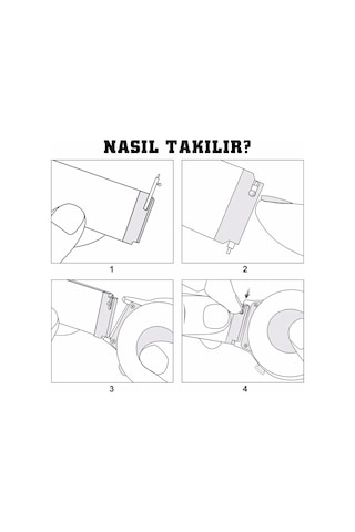 Akıllı Pratik Saat Pimi 16 Adet Karışık Çelik Yaylı 18-20-22-24mm