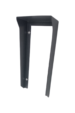 Diafon Small Zil Paneli Kapı Zili Koruyucu Metal Yağmurluk Aparatı 15x34x8 Antrasit