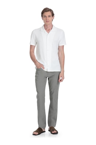 Hatemoğlu Beyaz Regular Fit Apaş Yaka Gömlek 35793 4111993