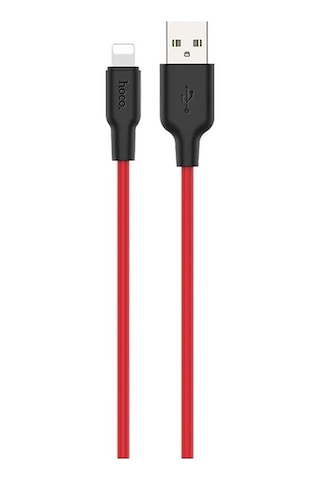Hoco X21 Plus Usb To Lightning Silikon Hızlı Şarj Ve Data Kablosu