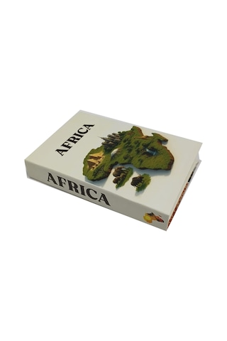 2026 -764 Afrıca Dekoratif Kitap Kutusu