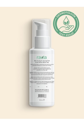 Ravla Minolia Zeytin Yaprağı Ekstratlı Bebek Masaj Yağı - 100 Ml