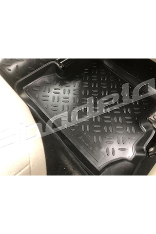 Havuzlu Paspas Ford Fıesta 2002-2008 Kasa Kokusuz Kaucuk Siyah 5D