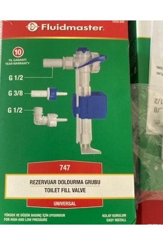 Fluidmaster Gömme Rezervuar Şamandırası Beyaz