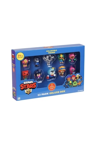 Brawl Stars 12'li Mini Figür Paketi 2 Resmi Lisanslı