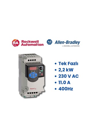 Allen Bradley 22f-a011n103 Powerflex 4m İnverter Sürücü
