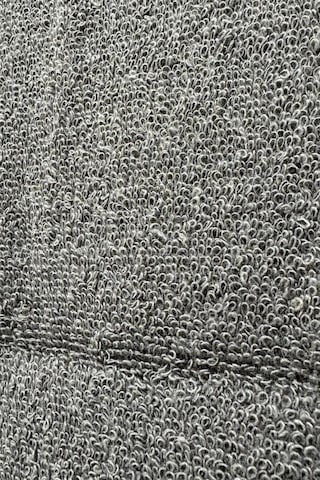 Kuaförler İçin Yüksek Emici A Kalite Baş Havlusu 90x50 Cm Gri Siyah