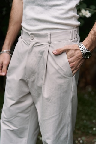 Sergio Düğmeli Gri Erkek Pantolon gri