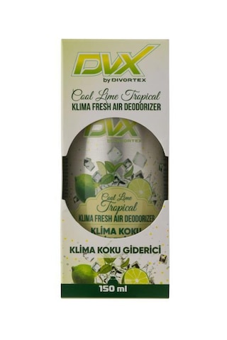 Divortex Klima Fresh - Temizleyici Klima Bombası Cool Lime 150 ML