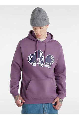 Vans Mor Erkek Kapüşon Normal Düz Sweatshirt Vn000hpacıf1 Grape Jam