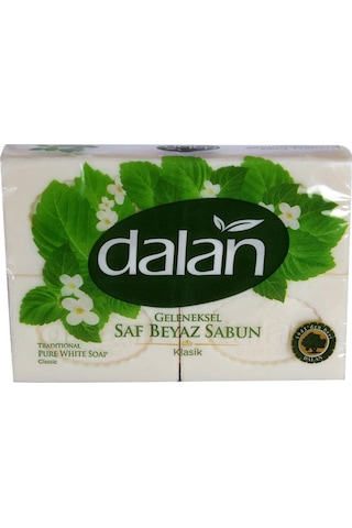 Dalan Geleneksel Saf Beyaz Klasik Katı Sabun 4 x 150 G