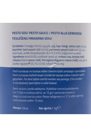 Chefline Pesto Sos 1 KG