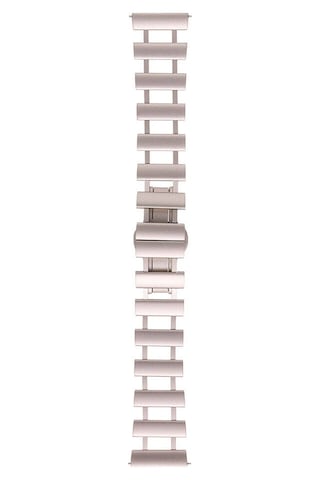 Xiaomi Amazfit Pace Uyumlu Mkst- Krd-96 22mm Metal Kordon-gümüş