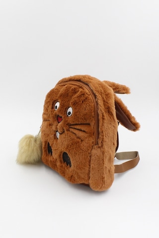 Chantaky 039 3000  Peluş Tavşan Çocuk Sırt Çantası Taba