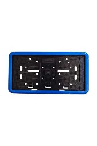 Trobus Dikdörtgen Plaka Altlığı Çerçeveli Plakalık 26x17 Cm 1 Adet Mavi
