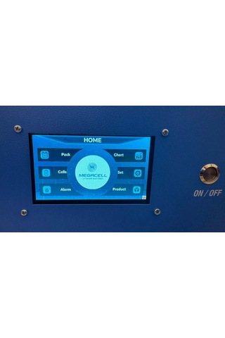 Megacell Lifepo4 25.6v 200ah Bluetooth Dokunmatik Ekran Lityum Demir Fosfat Akü