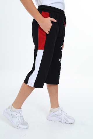 Erkek Çocuk Garni Detaylı Kapri Alt 12204 Siyah