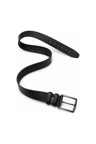 Ertaş Trend Store Erkek Hakiki Deri 4 CM Klasik Kemer Metal Tokalı Günlük ve Klasik Kullanım Çok Renkli