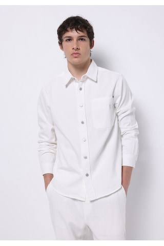Colin's Colins Regular Fit Klasik Yaka Düz Erkek Bej Uzun Kol Gömlek Cl1074780 Q1.v1 Dn44268 Denim