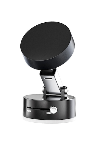 Youmex Magneetik Oto Ve Masaüstü Telefon Tutucu, Çift Taraflı Sünger + Manyetik Tutma, Katlanabilir Ve Genişletilebilir, Siyah