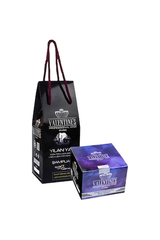 Valentines Professional Krem Keratin 500 ML Terapi Yılan Yağı Şampuanı 200 ML