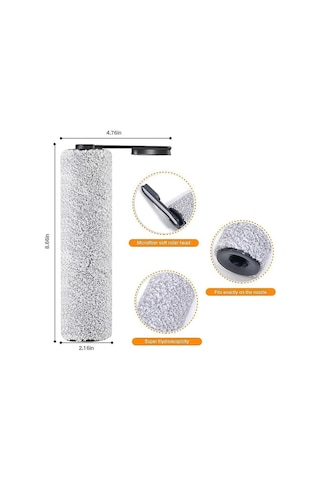 Yaleker Tineco S5 Kombi Islak/kuru Süpürge İçin Yüksek Performanslı Hepa Filtreli Silindir Fırça