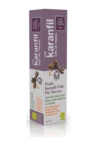 Eyüp Sabri Tuncer Doğal Karanfil Özlü Diş Macunu 2 x 75 ML