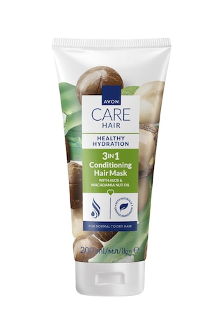 Care Aloe Ve Makademya Yağı İçeren 3 U 1 Arada Saç Maskesi 200ml