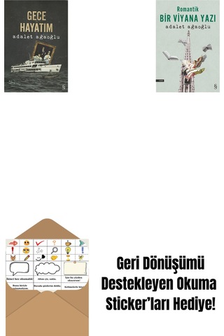 Gece Hayatım + Romantik Bir Viyana Yazı + Okuma Sticker'ları
