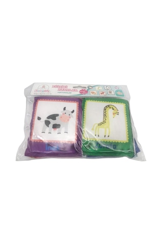 Birlik Oyuncak Babycim Eğitici Hayvanlar Soft Kartları (6 Parçalı