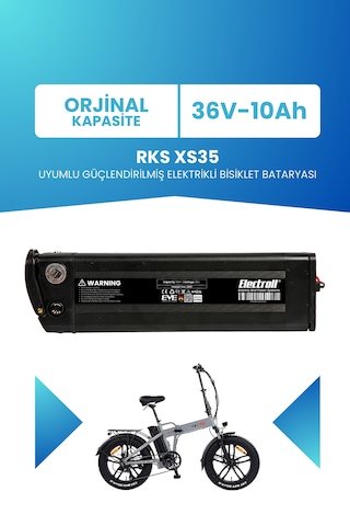 Rks Xs35 Uyumlu 36v 10ah Güçlendirilmiş Batarya
