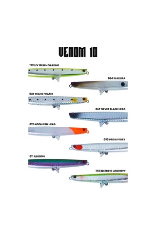 Fujin Venom 10 10.5gr 10cm Maket Balık 064 Ikakura