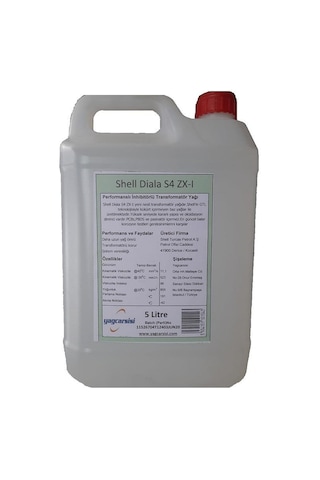 Shell Diala S4 Zx-I Trafo Yağı Bidon 5 L