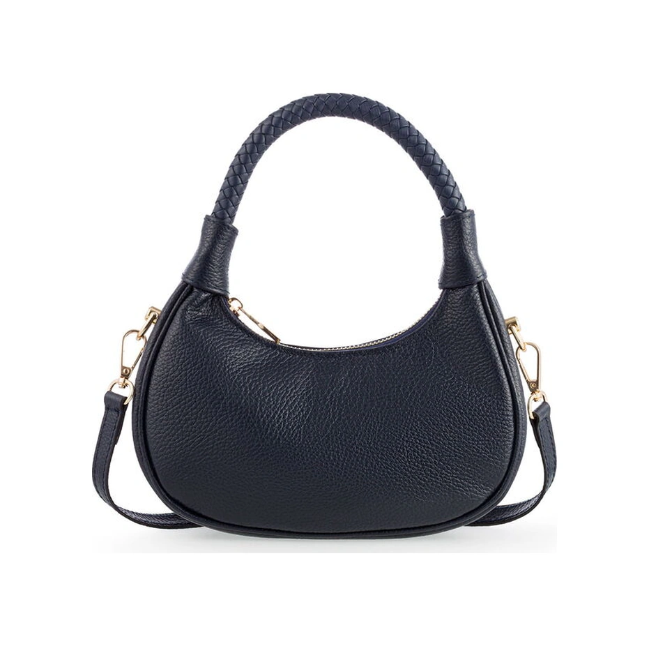 Bilik Deri Mini Lacivert Kadın El Çantası Blm 7560-r Lacivert