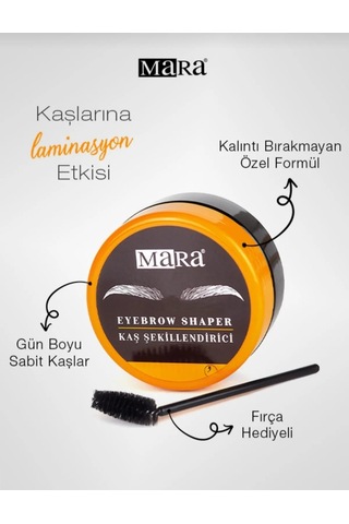Mara Eyebrow Shaper Kaş Şekillendirici 50 ML + Fırça