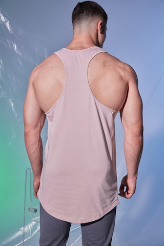 Woof Gym Monk Mode Baskı Klasik Atlet - Pudra