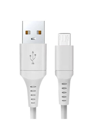 Nova Series Hp-nyk003 Usb-a To Micro Usb 3.1a Hızlı Şarj Ve Veri Transfer Kablosu 1 Metre Micro Usb Destekli Android Cihazlar Powerbank Ve Hoparlörler İle Beyaz