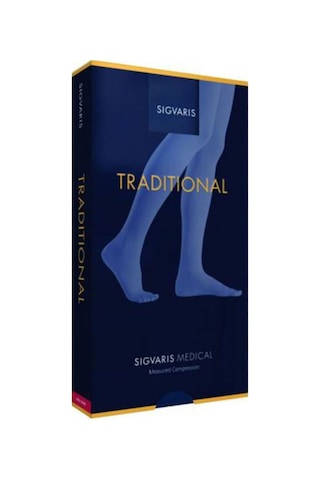 Sigvaris Traditional 503 Diz Altı Varis Çorabı Ccl2 Orta Basınç