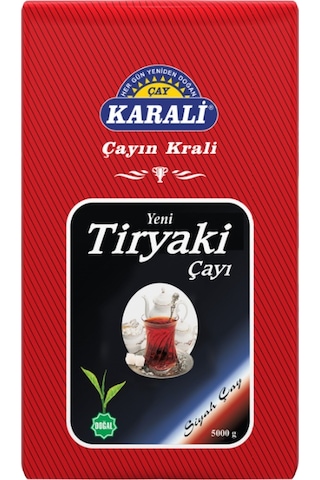 Karali Tiryaki Siyah Dökme Çay 5 KG