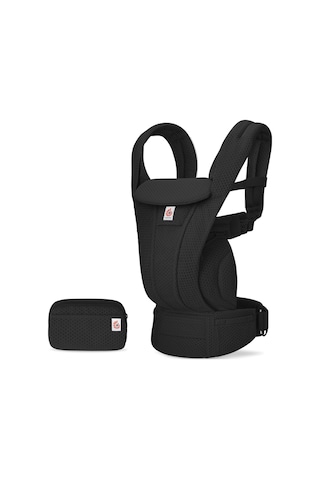 Omni Deluxe Mesh (Onyx Black) , 4 Farklı Taşıma Pozisyonlu Ergonomik Kanguru , 0-4 Yaş