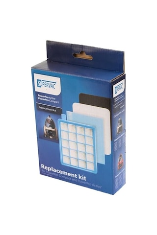 Supervac Powerpro Compact Ve Powerpro Active Filtre Seti Philips İle