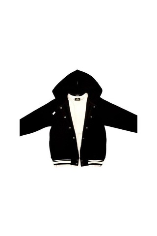 Erkek Çocuk Kapüşonlu 2li Sweatshirt-14687 Siyah