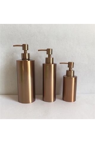 Tongxida Üstü Tezgah Paslanmaz Şişe Sabunu Bosphorusboutique 550ml Cy Çelik Sabunluk El Diğer