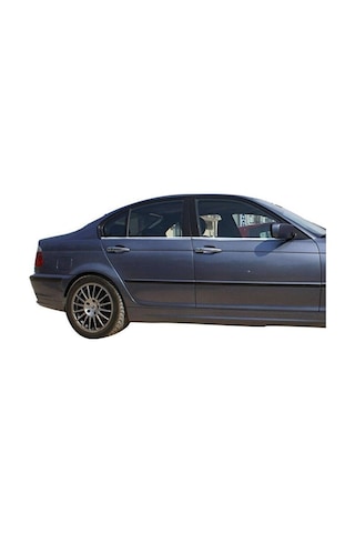 Bmw E46 Krom Cam Çıtası 1998-2005 Uyumlu 4 Parça Paslanmaz Çelik