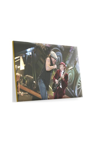 Cakasepetim Acdc Angus Ve Malcolm Young Sahnede Ahşap Mdf Tablo