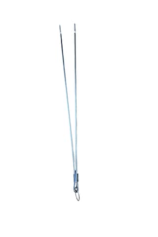 Mobilreyon Mangal, Barbekü Köz Maşası Galvanizli Silme Demir 50cm